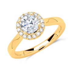 Verlobungsring 585er Gold mit Diamanten Unkategorisiert online kaufen
