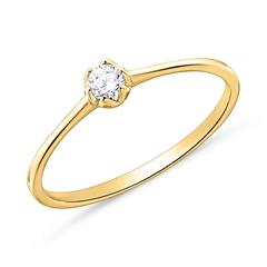 Verlobungsring aus 585er Gold mit Brillant Unkategorisiert online kaufen