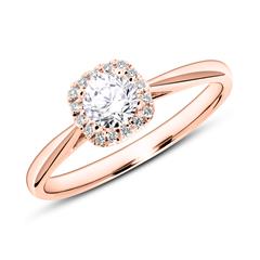 Verlobungsring aus 585er Roségold mit Brillanten Unkategorisiert online kaufen