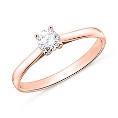 Verlobungsring aus 750er Roségold mit Brillant Unkategorisiert online kaufen