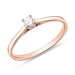 Verlobungsring aus 750er Roségold mit Brillant Unkategorisiert online kaufen