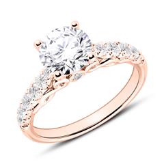 Verlobungsring aus 750er Roségold mit Brillanten Unkategorisiert online kaufen