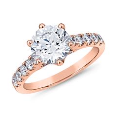 Verlobungsring aus Roségold mit lab grown Diamanten Unkategorisiert online kaufen