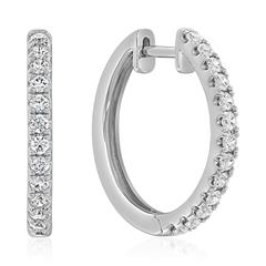 Weißgold oder Platin Creolen für Damen mit Brillanten Unkategorisiert online kaufen