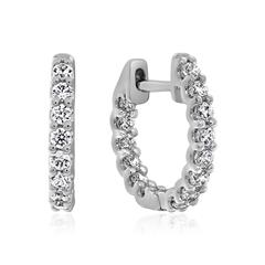 Weißgold oder Platin Ohrringe für Damen mit Diamanten Unkategorisiert online kaufen