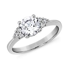 Weißgold oder Platin Ring mit lab grown Diamanten Unkategorisiert online kaufen