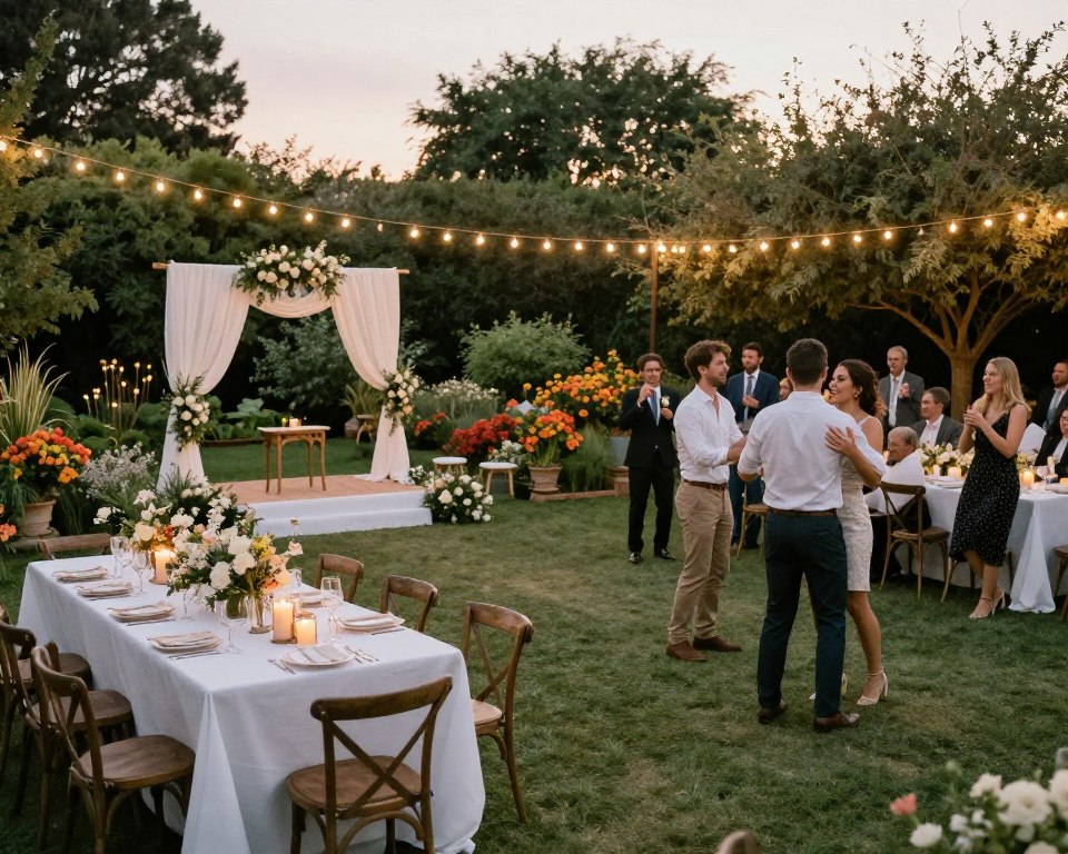 Ablaufplan Gartenhochzeit vom Aufbau bis zum letzten Tanz