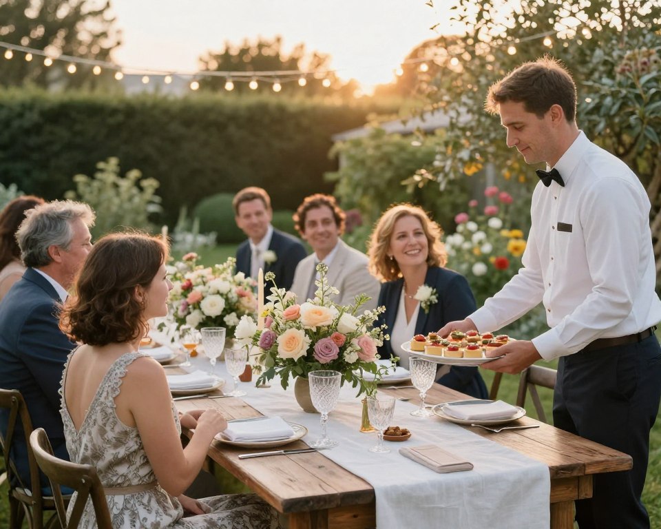 Catering Gartenhochzeit