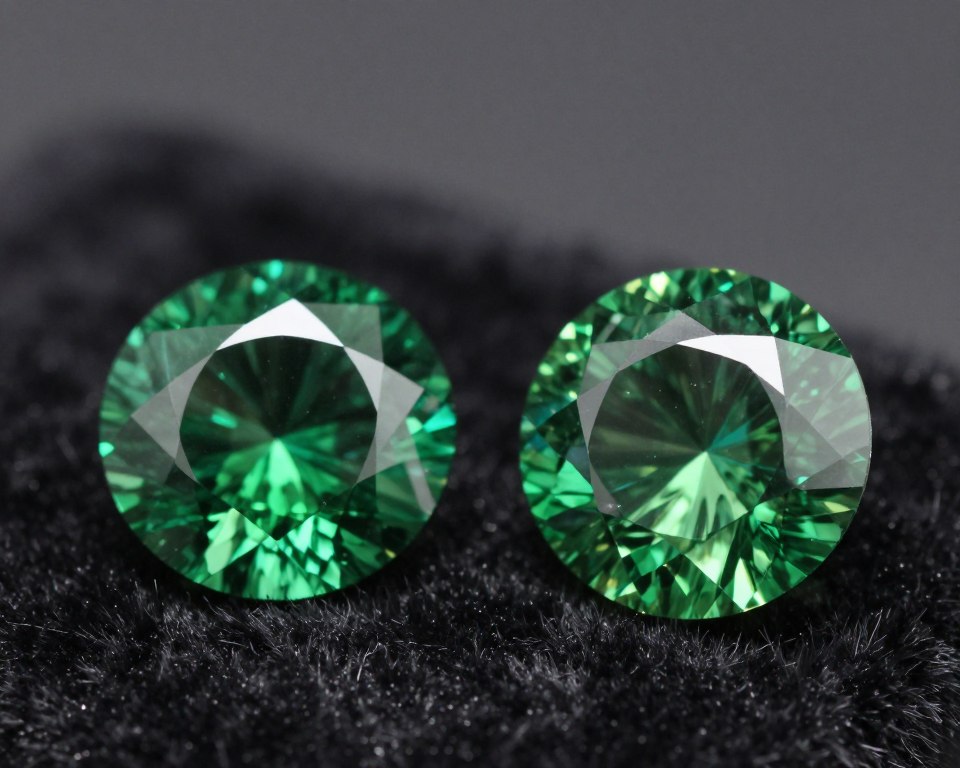 Dresdner Grüner Diamant und berühmter grüner Diamant Aurora Green Dresdner Grüner Diamant und berühmter grüner Diamant Aurora Green