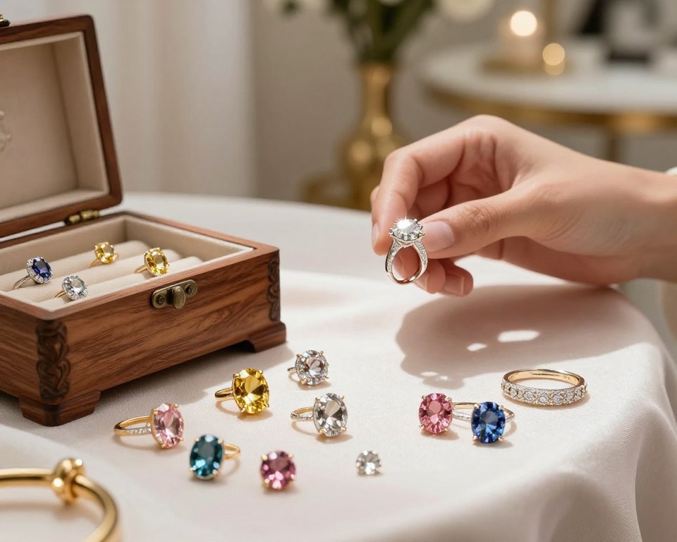 Fancy-Brillant pflegen und Schmuck aufbewahren