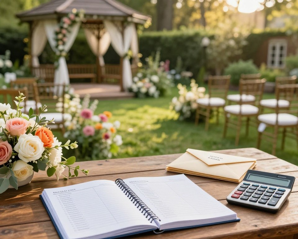 Hochzeitsbudget Garten planen
