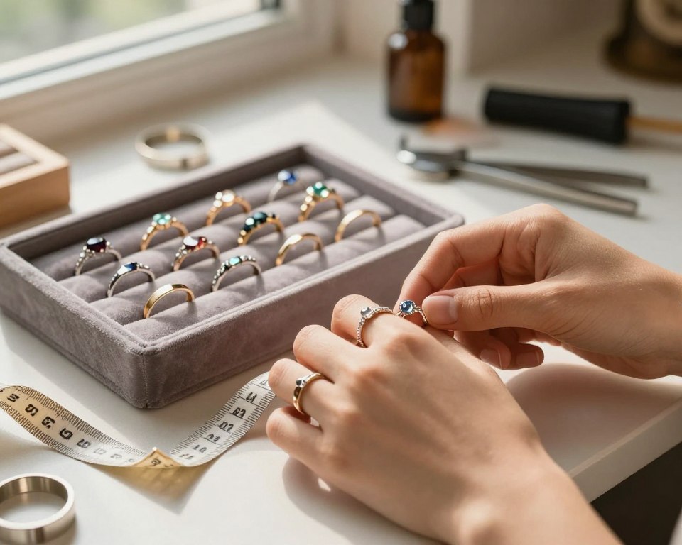 Ringgröße für den passenden Ring bestimmen