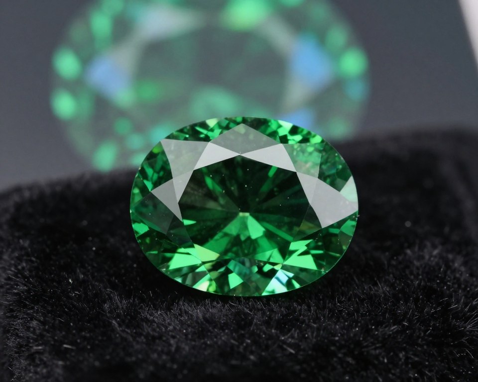 grüner Brillant Farbe durch GR1-Farbzentrum grüner Brillant Farbe durch GR1-Farbzentrum