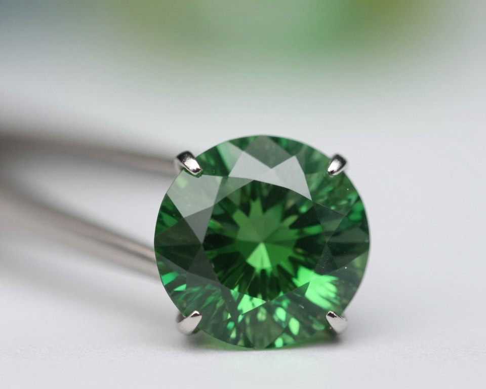 grüner Diamant natürlich oder behandelt grüner Diamant natürlich oder behandelt